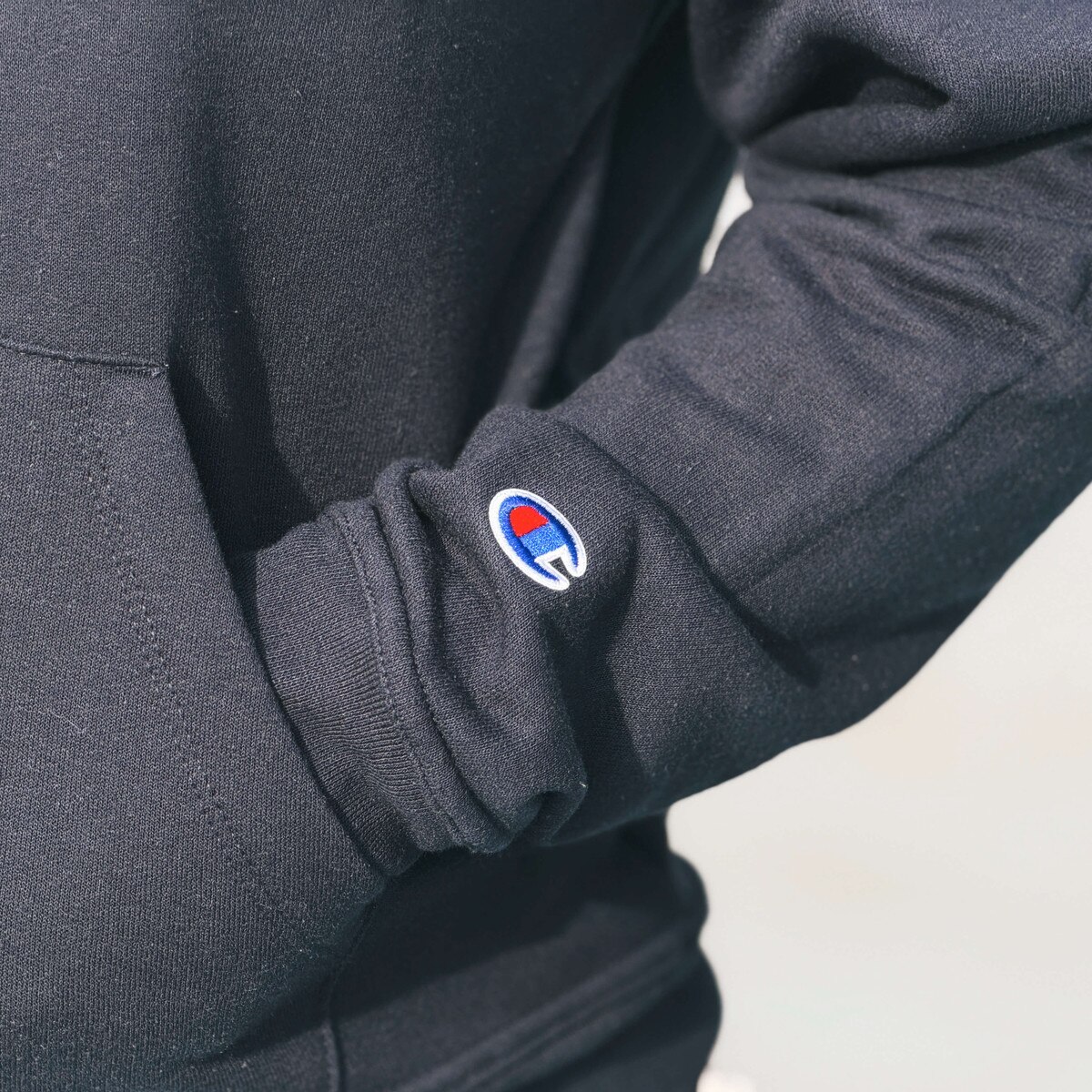 Champion® Women's Spirit Collection Navy Full-Zip Hoodie